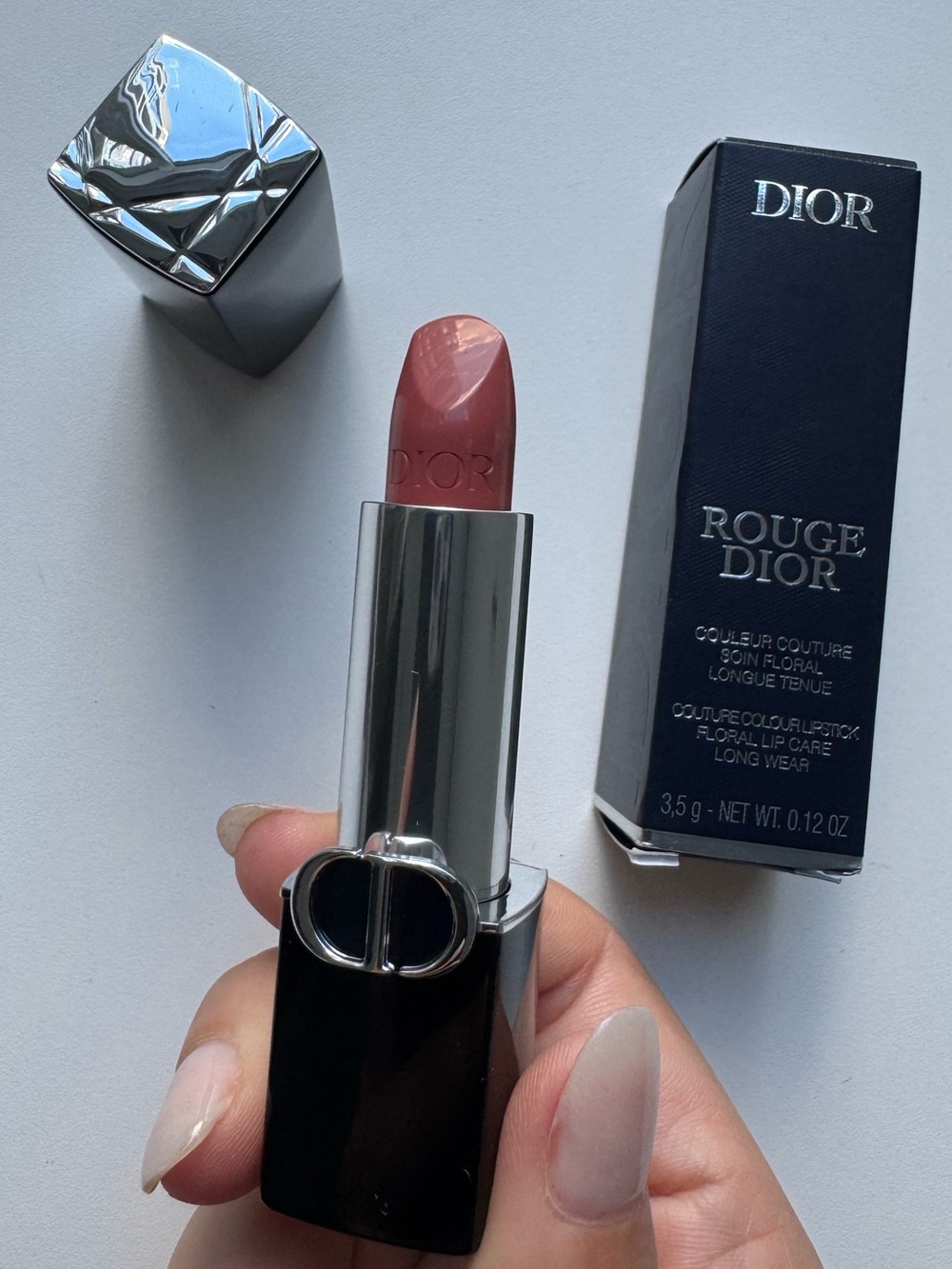 Dior Rouge Dior Lipstick - Satin Formula, Shade 100 Nude Look